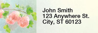 Watercolor Flowers Rectangle Address Labels | LRRFLO-96