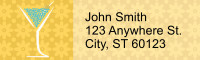 Cocktail Hour Address Labels | LRRFOD-73