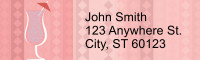 Cocktail Hour Address Labels | LRRFOD-73
