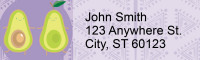Amazing Avocados Address Labels | LRRFUN-017