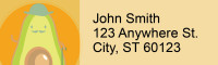 Amazing Avocados Address Labels | LRRFUN-017