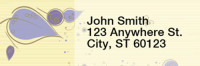 Pop of Flowers Address Labels | LRRGEP-82