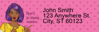 Girl Boss Address Labels | LRRGIR-15