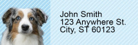 Australian Shepherd Pups Keith Kimberlin Address Labels | LRRKKM-17