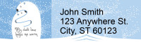 Dad is the Best Narrow Address Labels | LRRLOV-27