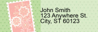 Christmas Greetings Address Labels | LRRXMS-65