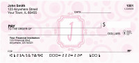 Bubbly Monogram I Personal Checks | MONO-05I