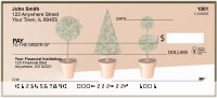 Topiary Trees Personal Checks | NAT-67