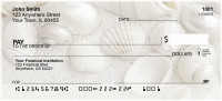 Pearly White Sea Shells Personal Checks | NAT-75
