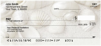 Pearly White Sea Shells Personal Checks | NAT-75