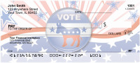 Democrat Stars and Stripes Personal Checks