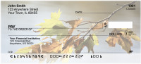 Falling Leaves On Water Personal Checks | SCE-64
