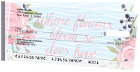 Happiness Blooms From Within Side Tear Checks | STFLO-010