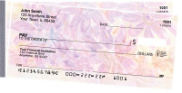 Painted Flowers Side Tear Checks | STFLO-013