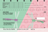 Retro Dragonflies Top Stub Checks | TSANI-008