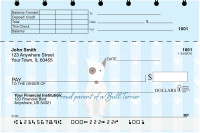 My Bull Terrier Loves Me Top Stub Checks | TSDOG-117