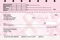 Breast Cancer Top Stub Personal Checks | TSEVC-31