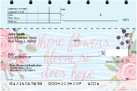 Happiness Blooms From Within Top Stub Checks | TSFLO-010