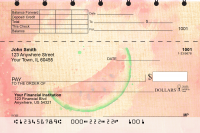 Watercolor Fruit Top Stub Checks | TSFOD-77