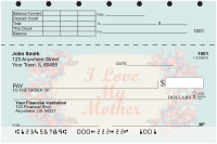 Mother's Day Top Stub Personal Checks | TSLOV-25