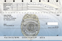 To Serve and Protect Top Stub Personal Checks  | TSPRO-54