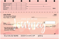 Motivational Mountains Top Stub Checks | TSSAY-01