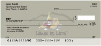 Wine Is Life Personal Checks | WIL-06