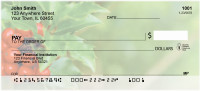 Holly With Greenery Personal Checks | XMS-03