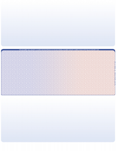Blue Red Blank Middle Laser Checks