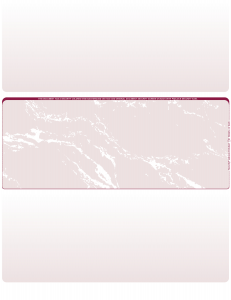 Burgundy Marble Blank Middle Laser Checks