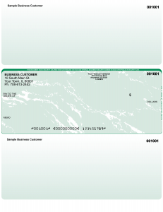 Green Marble Middle Laser Checks