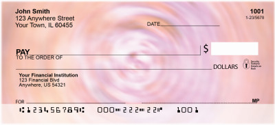 Tie Dye Swirl Personal Checks | ABS-73