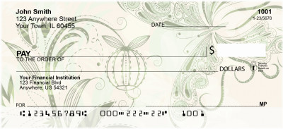 Colorful Collision Personal Checks | ABS-77