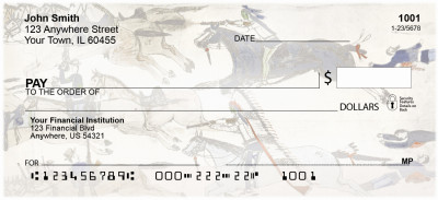 Native American Art Personal Checks | AFR-12