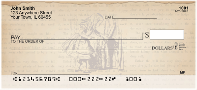 Alice's Adventures In Wonderland Checks | AIW-01