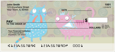 PURR-fect Pals Personal Checks | ANI-012