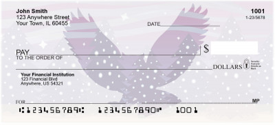 Wildlife Silhouettes Personal Checks | ANI-016