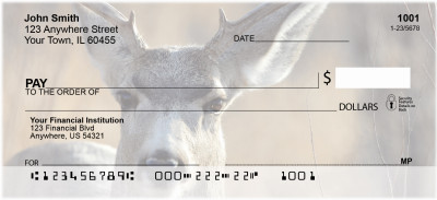 Deer in Four Seasons Personal Checks | ANI-59