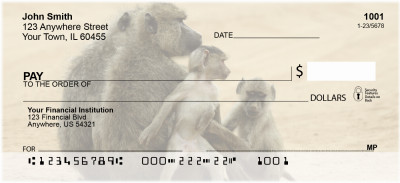 Monkey Days Personal Checks | ANJ-44