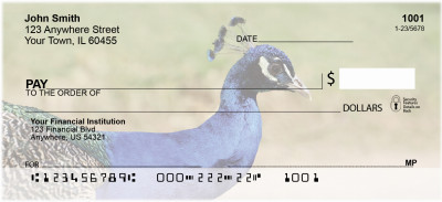 Peacock Pride Personal Checks | ANJ-51