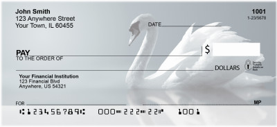 Swan Splendor Personal Checks | ANJ-79