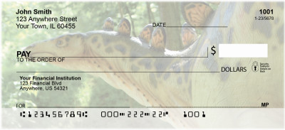 Dinosaurs Nextdoor Personal Checks | ANK-01