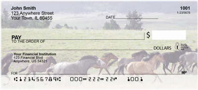 Spanish Mustang Personal Checks | ANK-05
