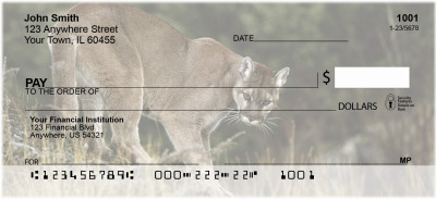 Cougar Personal Checks | ANK-28