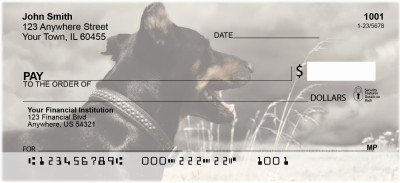 Doberman Personal Checks | ANK-57