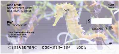 Sea Horses Personal Checks | ANK-74