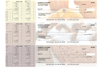 Bakery Payroll Designer Business Checks  | BU3-CDS02-PAY