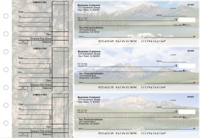Scenic Mountains Standard Business Checks | BU3-CDS29-STA