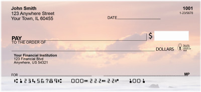 Beaches at Dusk Personal Checks | CCS-39