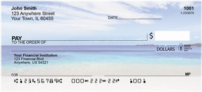 Heavenly Beaches Personal Checks | CCS-56